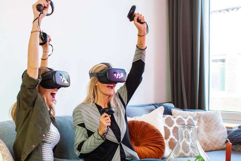 Children’s party in Virtual Reality, so cool!