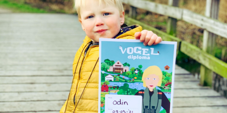 Speuren met de birdroute in het Diemerbos