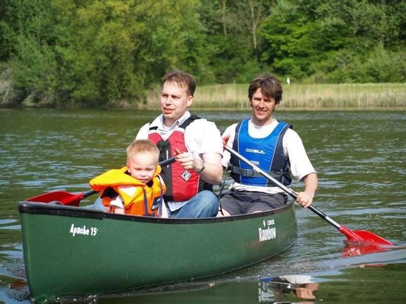 Canoeing with Children in Haarlem