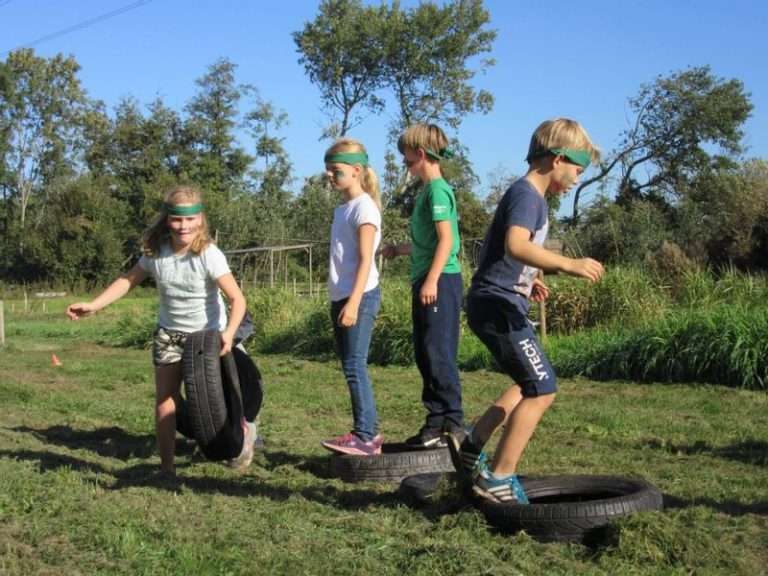 Vijfkamp in recreatiepark Spaarnwoude