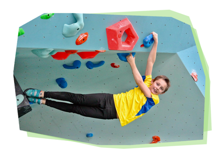 Climbing at your children's party at BAZ Bouldergym in Zaandam