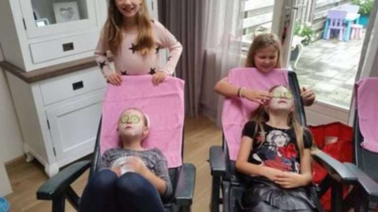 Beautyfeestje van Hippe Kinderfeestjes
