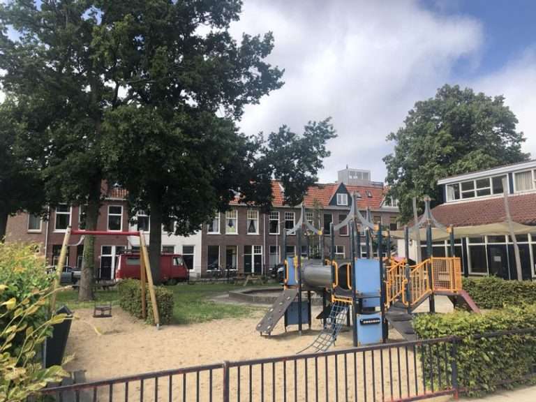 Playground Brouwersplein in the Leidsebuurt in Haarlem
