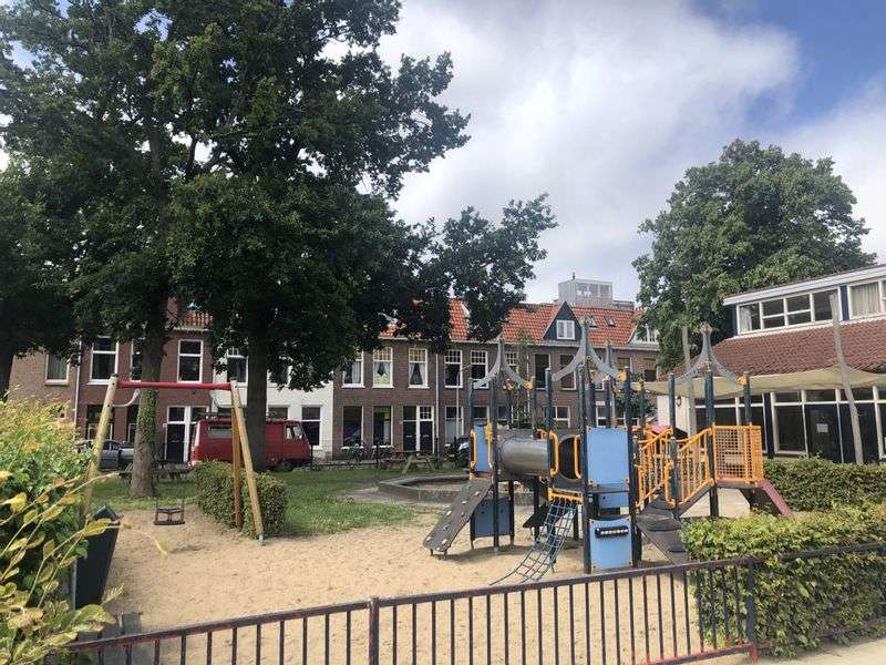 Playground Brouwersplein in the Leidsebuurt in Haarlem