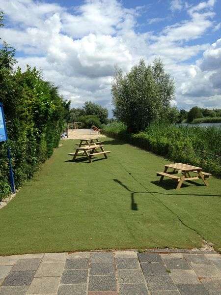 Swimming and playing at De Bergse Akker in Nederhorst den Berg