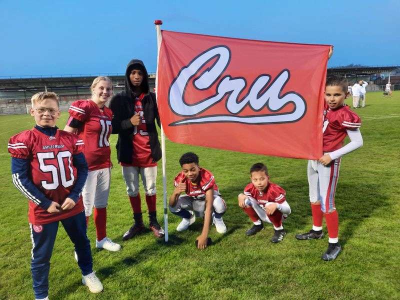 Children’s party: Playing Flag Football at Crusaders Amsterdam