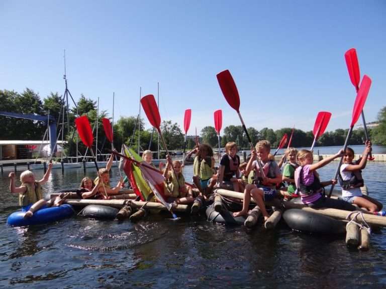 Kinderfeestje bij Watersportcentrum Sloterplas