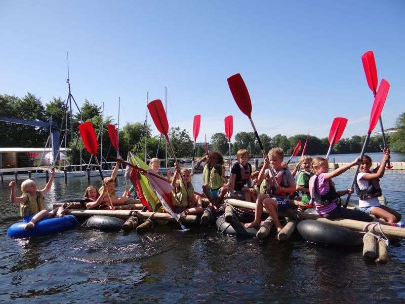 Kinderfeestje bij Watersportcentrum Sloterplas
