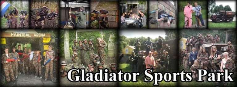 Paintball or laser tag (outdoor) at The Gladiator in Almere