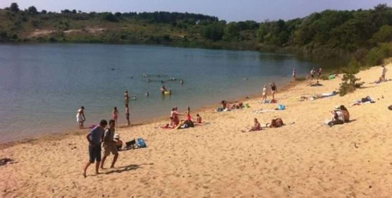 Recreational lake De Oosterplas