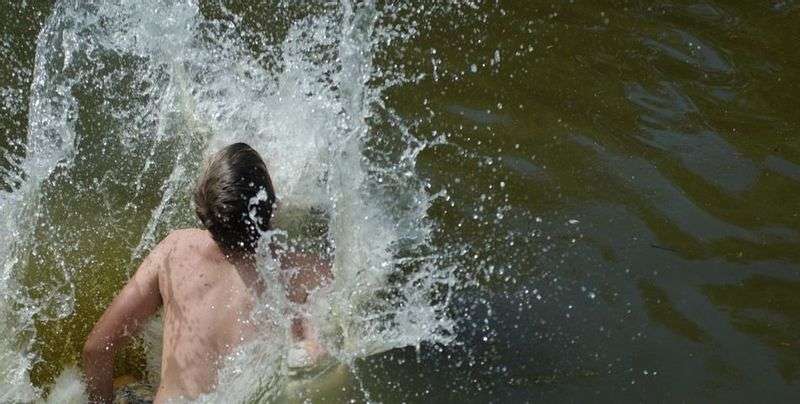 Recreation lake Toolenburg, the Great Beach