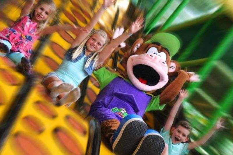 Kinderfeestje bij indoor speeltuin Monkey Town Uithoorn