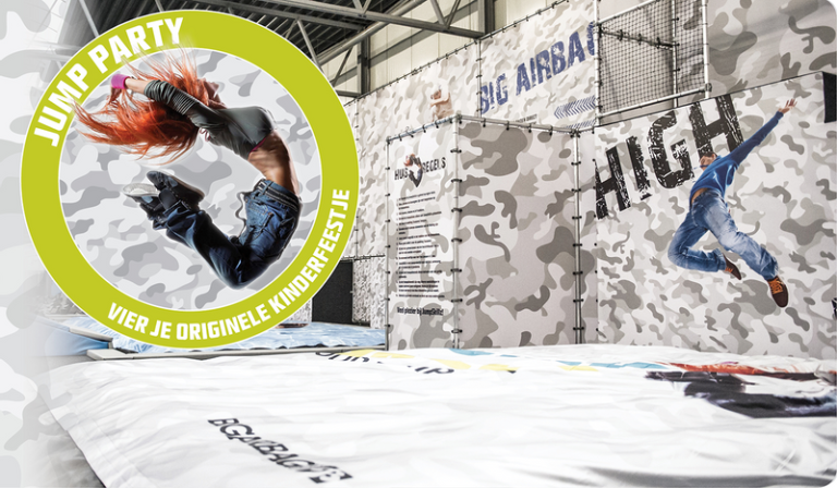 Jumpfeestje bij JumpSkillz Purmerend