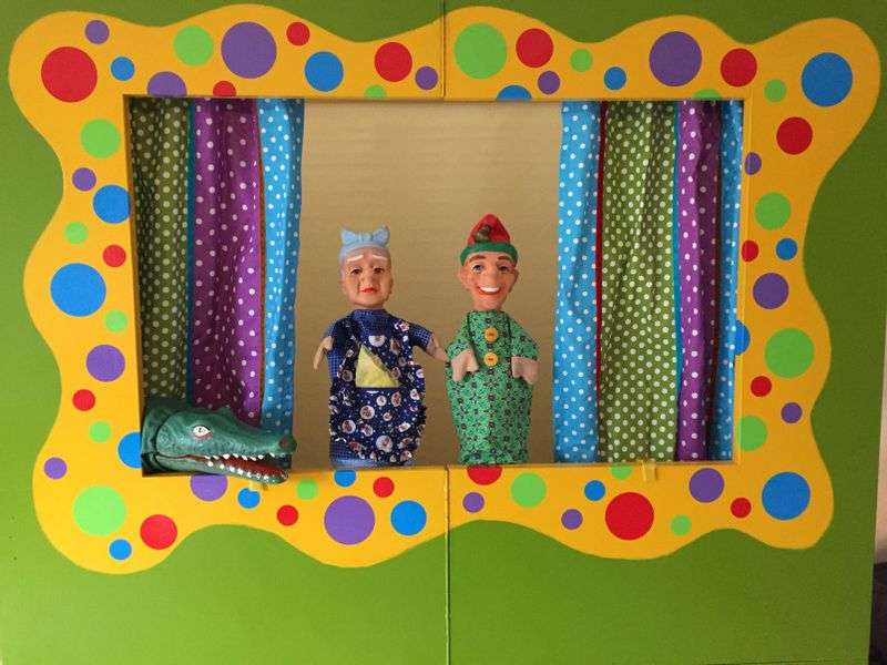 Puppet theater children’s party with Kaatje Stip