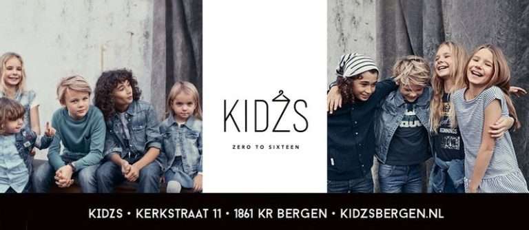 Kidzs Bergen -  kinderkleding tot 16 jaar