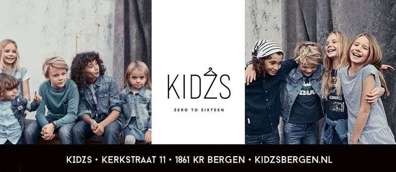 Kidzs Bergen –  kinderkleding tot 16 jaar