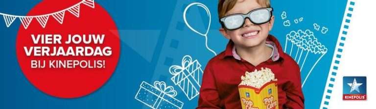 Vier je kinderfeestje bij Kinepolis in Huizen