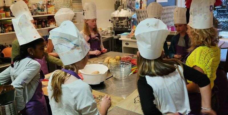 Kinderfeestje bij Kinderkookstudio de Pantry