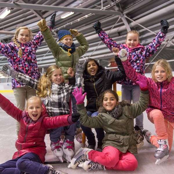 Kinderfeestje bij IJsbaan de Westfries