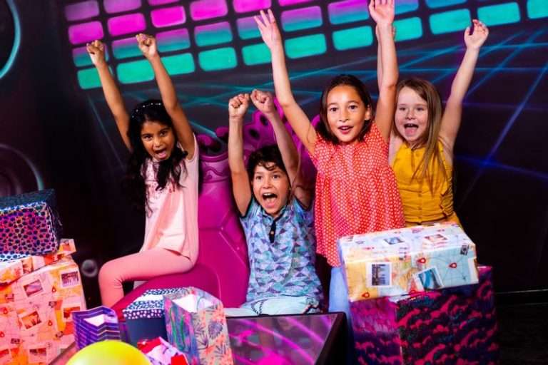 Celebrating a children's party at Monkey Town Diemen