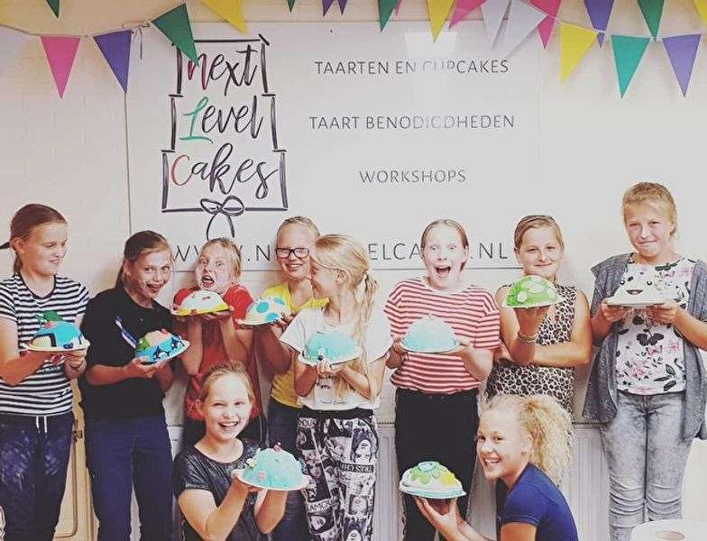 Kinderfeestje bij Next Level Cakes in Schagen