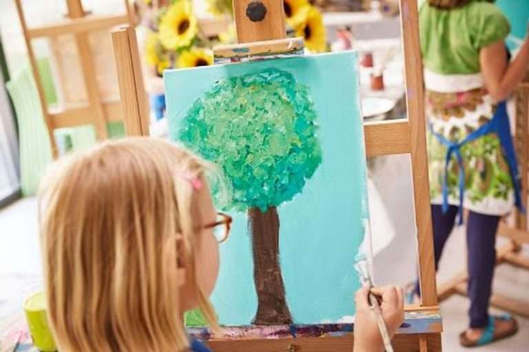 Kinderfeestje in het Van Gogh Museum in Amsterdam