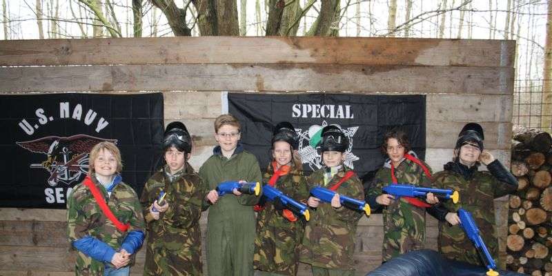Children’s party: Paintball at Balls & Arrows Lelystad