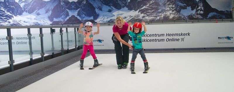 Kinder skischool Skicentrum Heemskerk