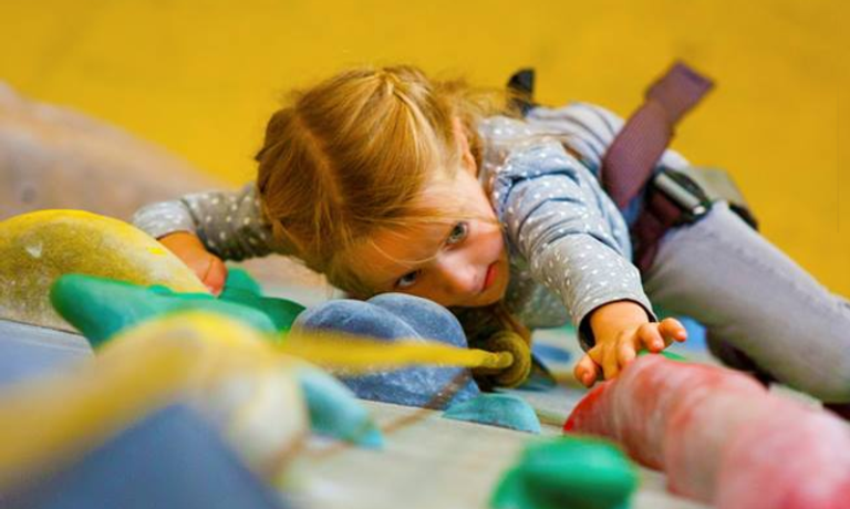 Children's party at Klimmuur Amsterdam Central