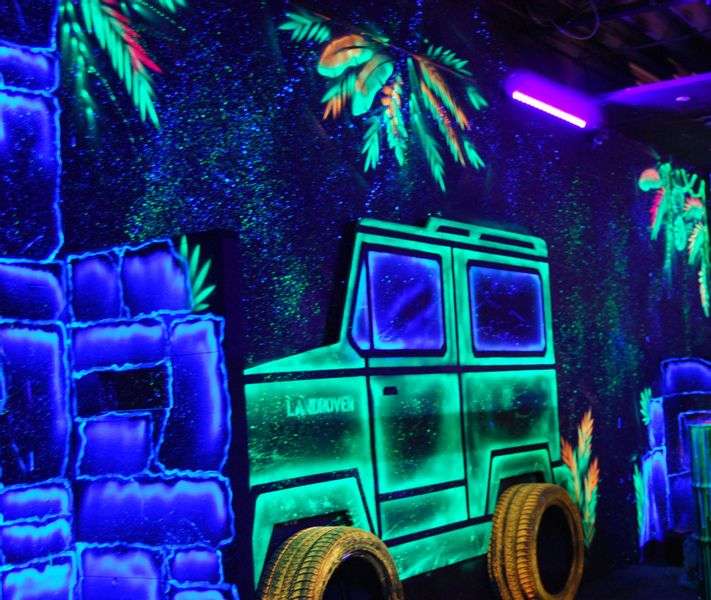 Jungle Lasergame party at Monkey Town Uithoorn