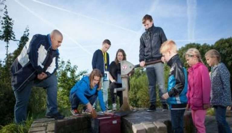 Children's party at MAK Blokweer in Blokker