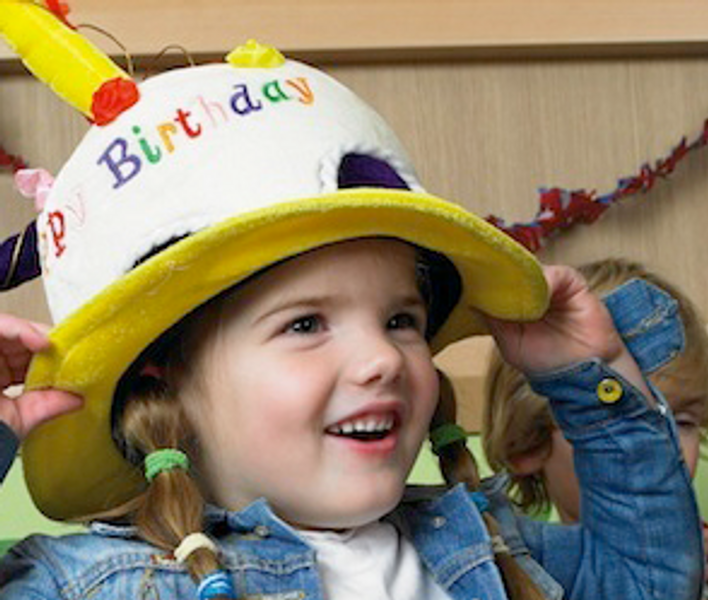 Children's party at McDonald's Den Helder