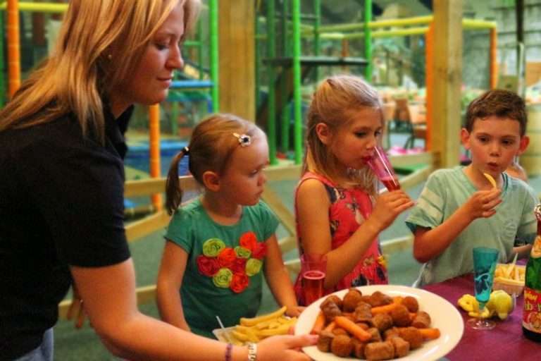 Children's party at Monkey Town Schagen
