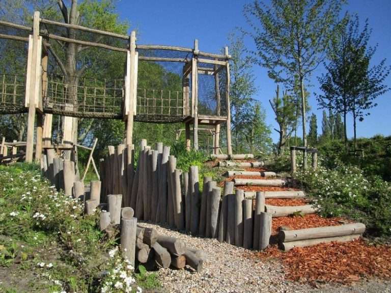 Natuurspeelplaats Darwinpark in Zaandam