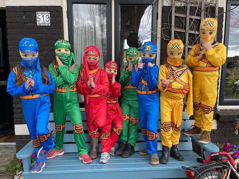 Ninja box voor een spannend thuisfeestje van Made by Melissa is altijd leuk