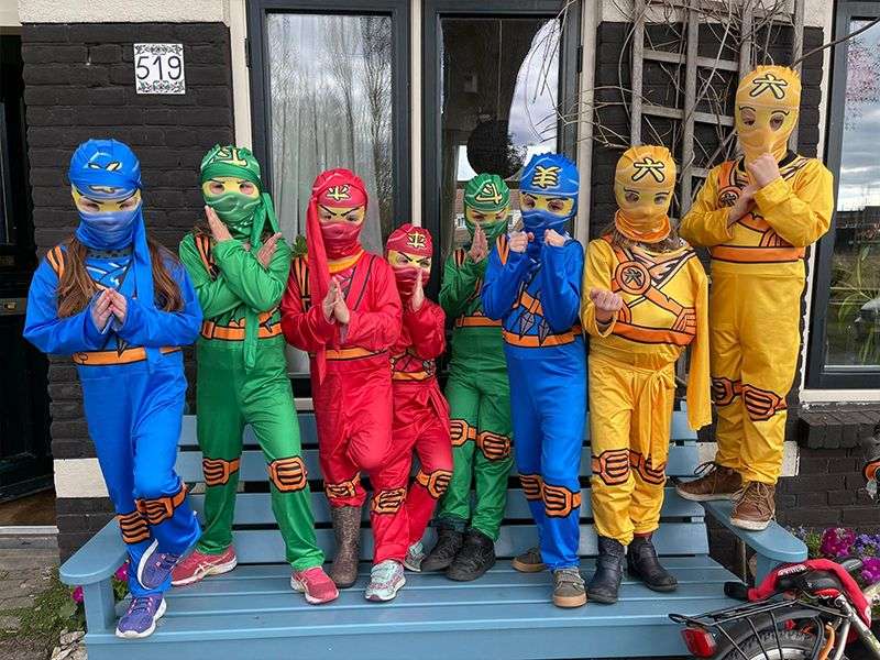 Ninja box voor een spannend thuisfeestje van Made by Melissa is altijd leuk