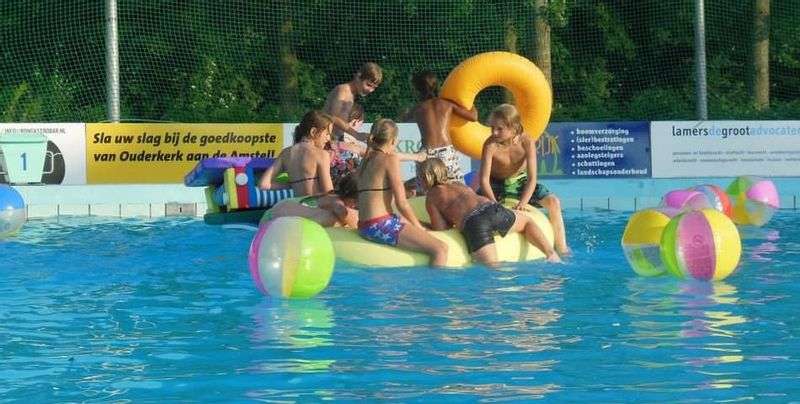 Outdoor swimming pool the Amstelbad