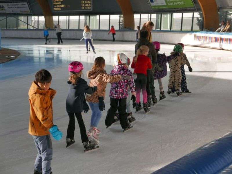 Ice skating with the whole family at IJsbaan Haarlem