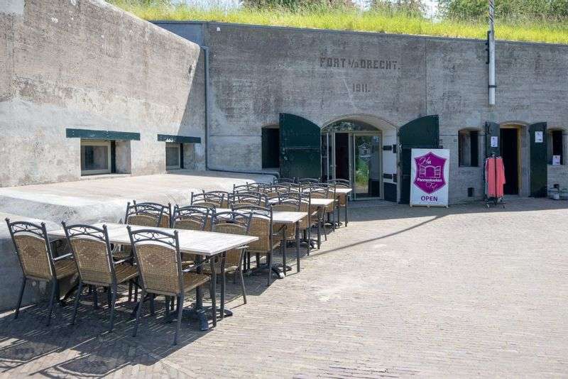 Pannenkoeken eten bij Het Pannenkoekenfort Uithoorn