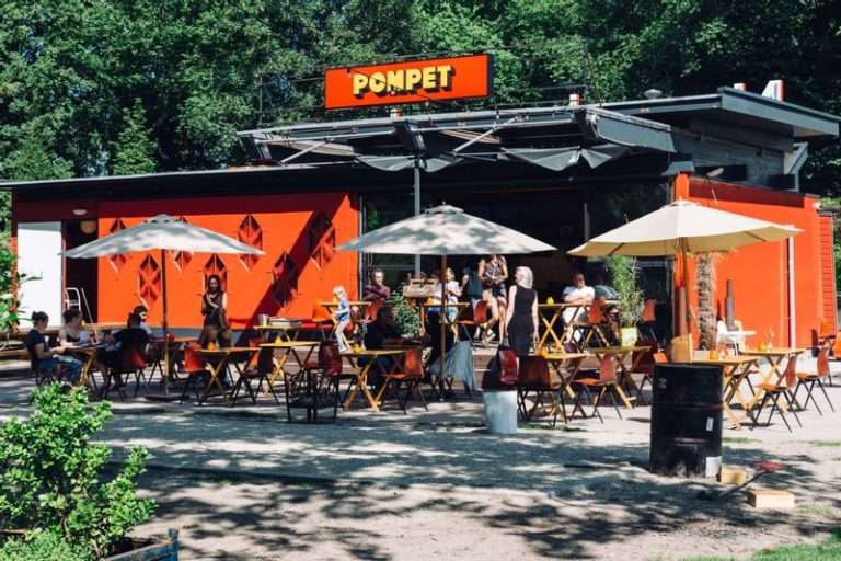 Restaurant Pompet in het Noorderpark