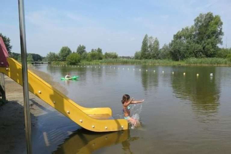 Recreatiegebied Gaasperplas met waterspeelplaats Noord