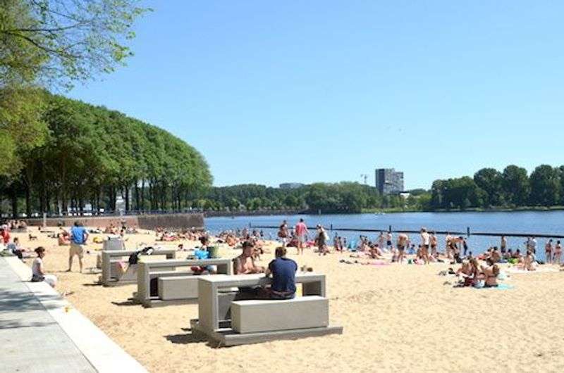 Sloterstrand (beach on the Sloterplas)