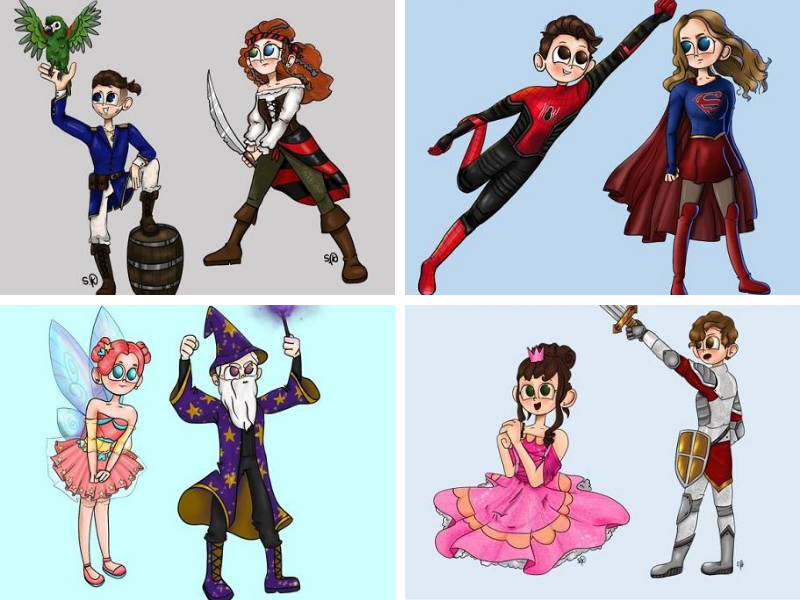 Speurtocht in thema voor een kinderfeestje thuis