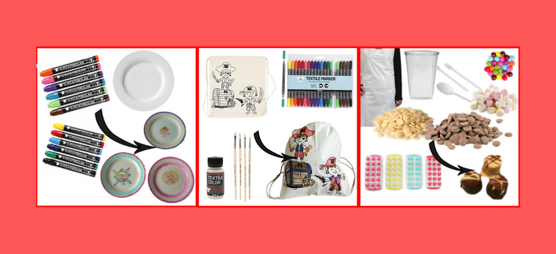 Creatief kinderfeestje thuis met knutsel activiteit