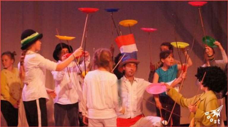 Circusfeestje bij Circuswerkplaats Boost