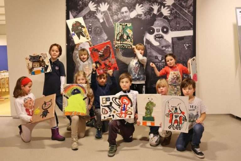 Children's party at Cobra Museum in Amstelveen