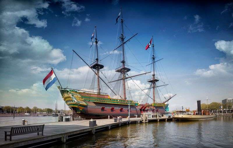The Maritime Museum in Amsterdam